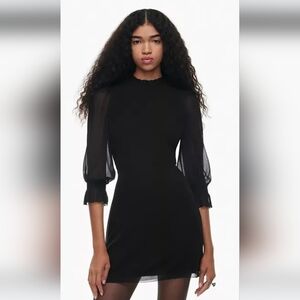 Aritzia Wilfred Black Dress (Size 10)